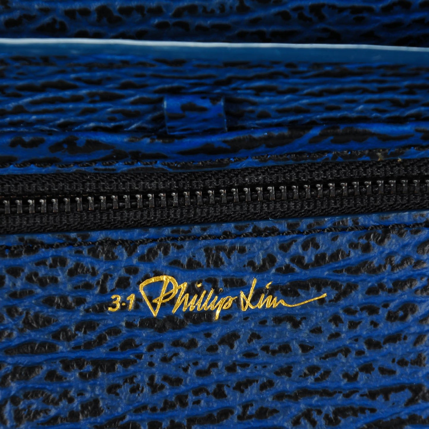 3.1 Textured Calfskin Medium Pashli Satchel Lapis