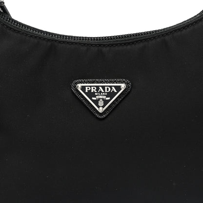 Prada Tessuto Nylon Mini Re-Edition 2000 Bag Black 7 of 9