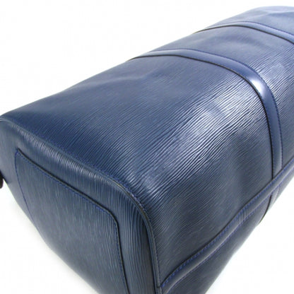Louis Vuitton Epi Keepall 50 Blue 5 of 9
