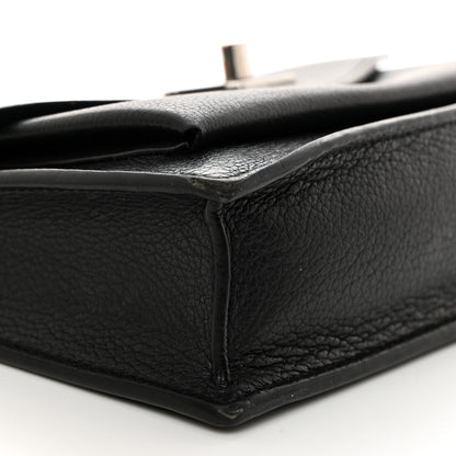 Louis Vuitton Soft Calfskin My Lockme Pochette Black 8 of 10