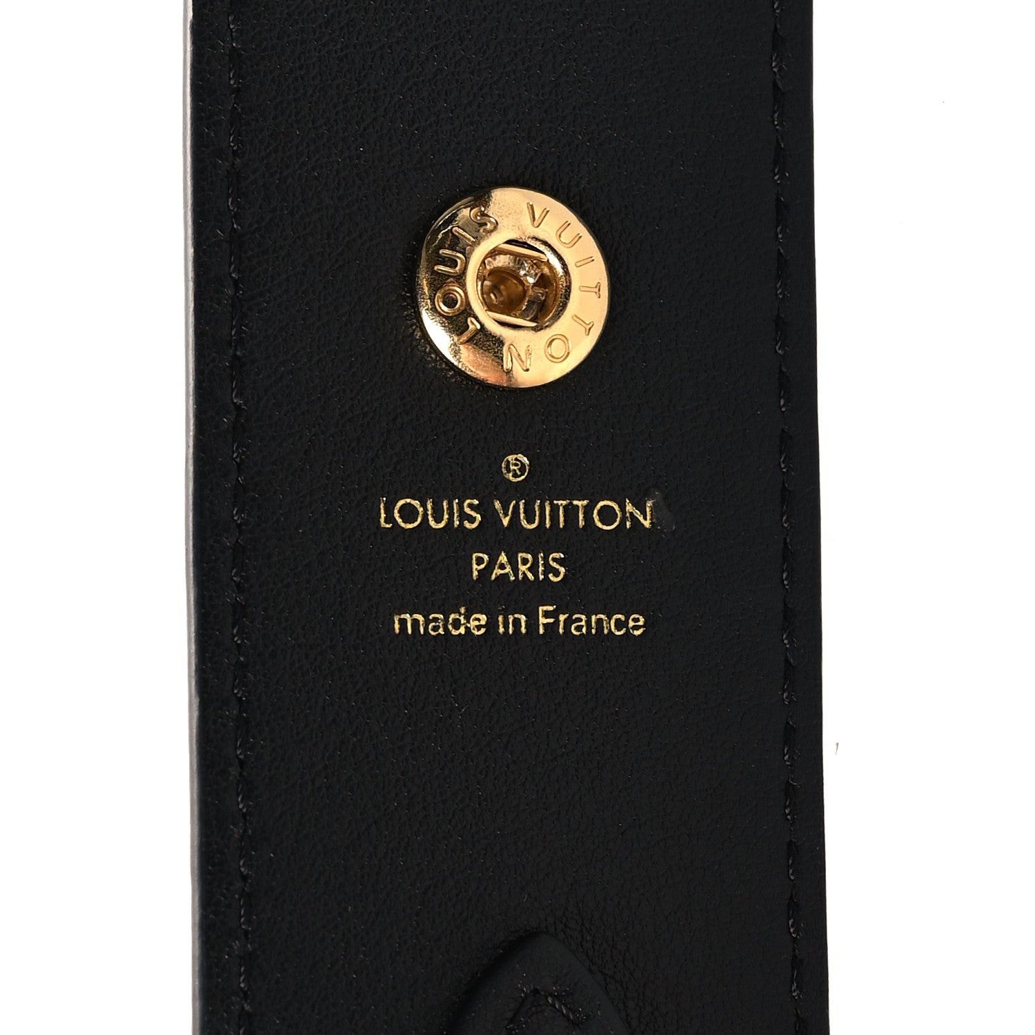 Louis Vuitton Monogram Adjustable Bandouliere Shoulder Strap Black 4 of 5