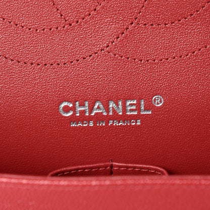 Chanel Caviar Quilted Jumbo Double Flap Red 6 of 13