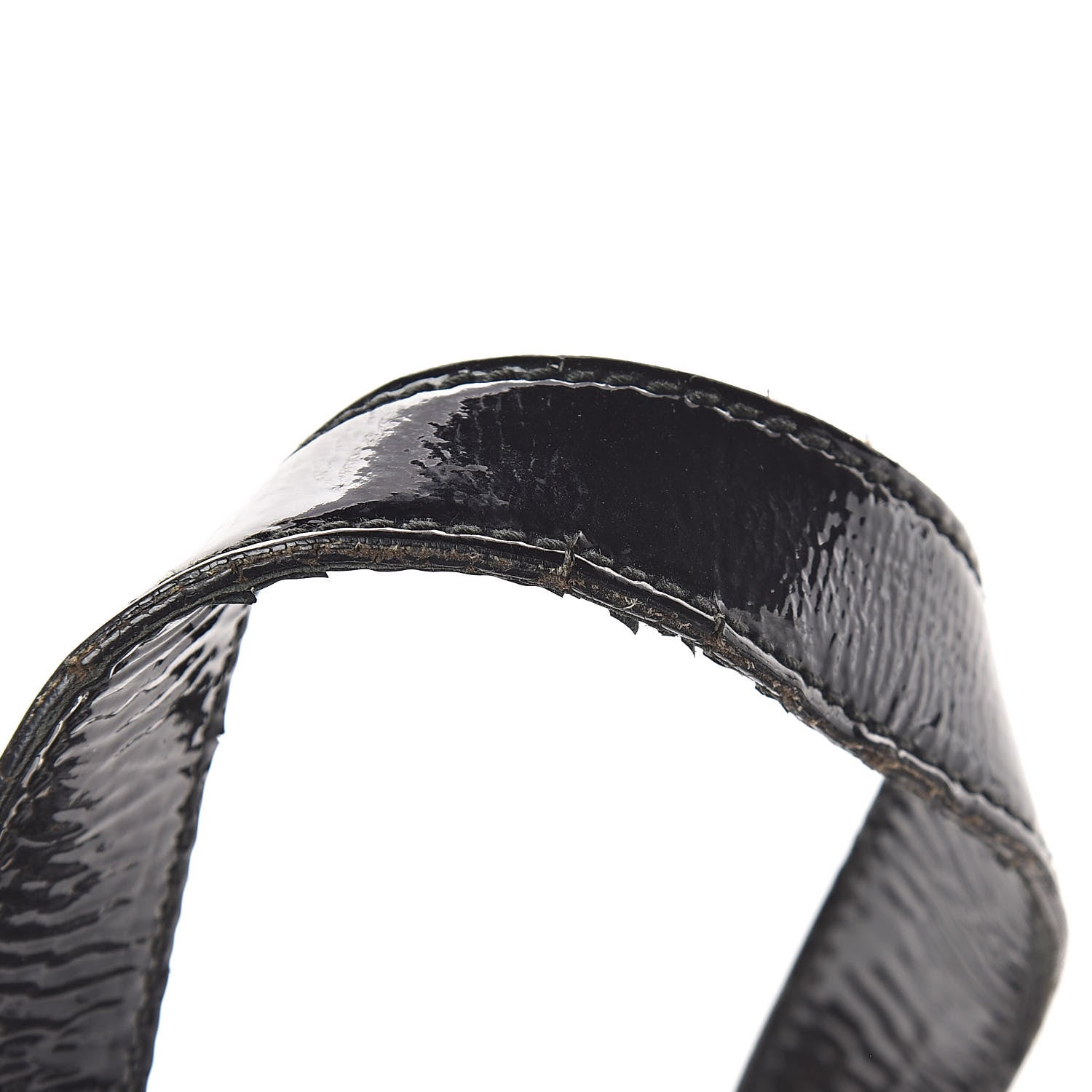 Saint Laurent Crocodile Embossed Patent Large Muse Black 14 of 15