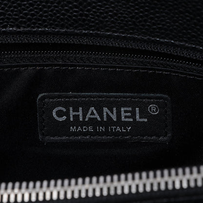 Chanel Caviar Quilted Grand Shopping Tote GST Black 6 of 7