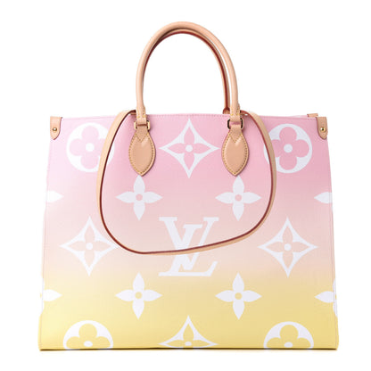 Louis Vuitton Monogram Giant By The Pool Onthego GM Light Pink 1 of 4