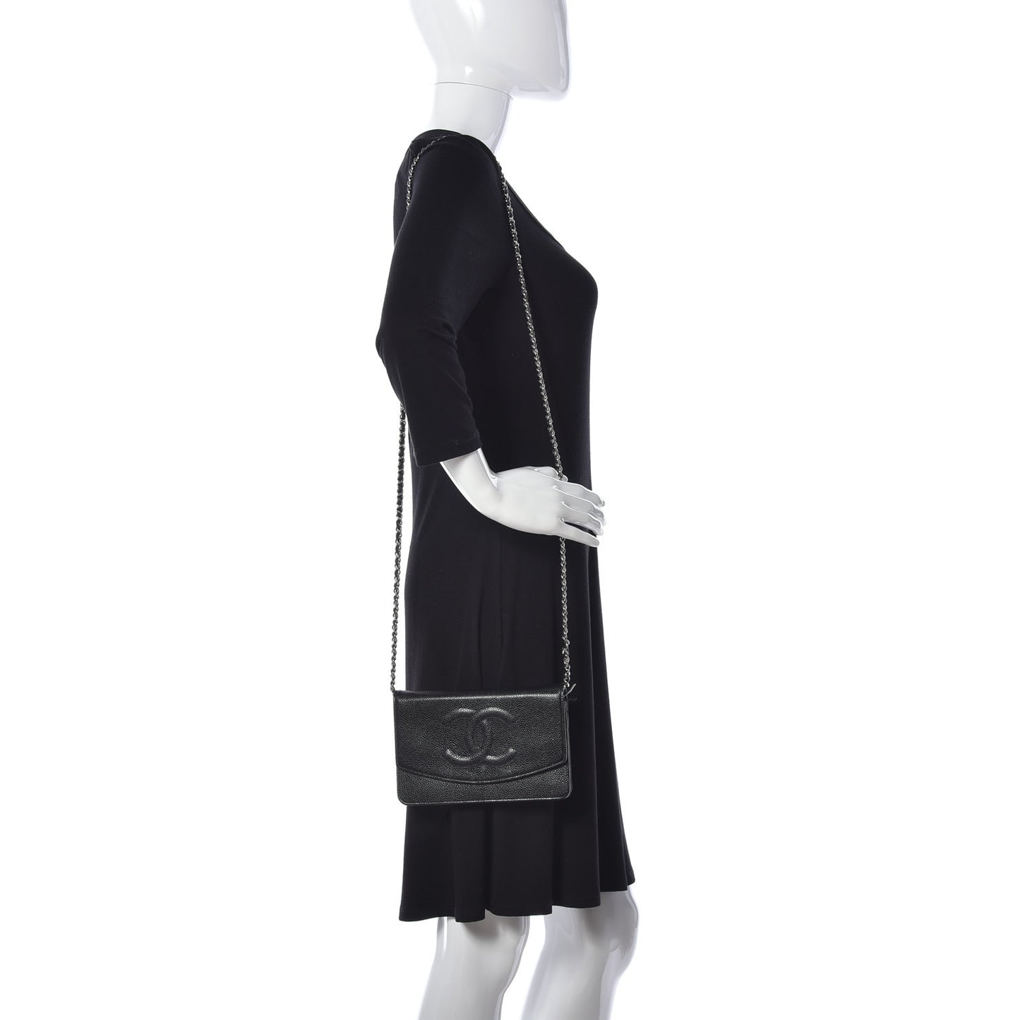 Caviar Timeless CC Wallet On Chain WOC Black