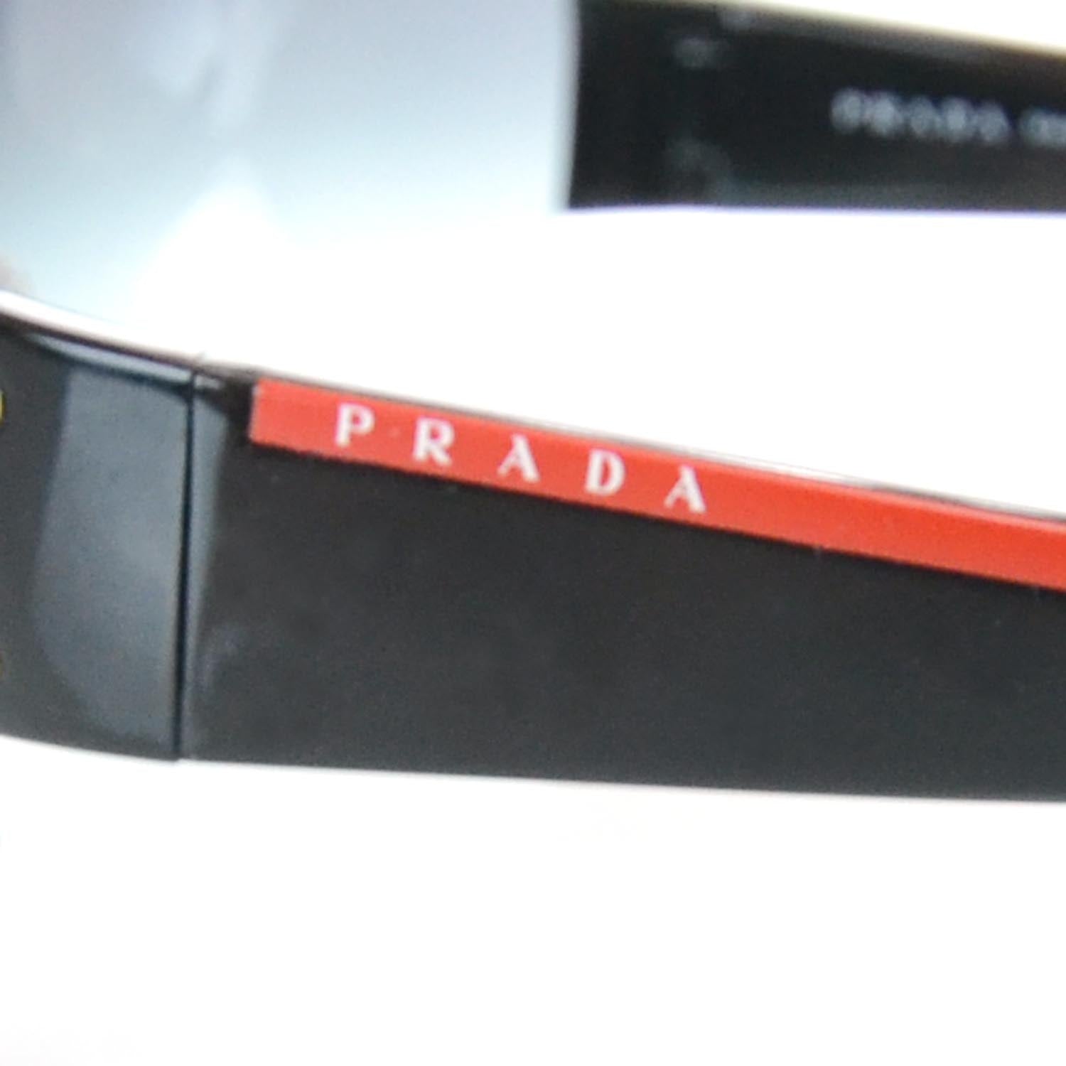 Prada Rimless Sunglasses SPS 07F Black 5 of 6
