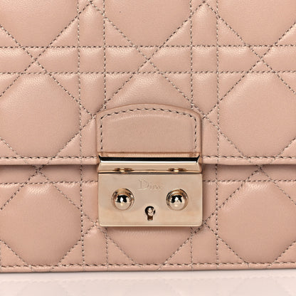 Christian Dior Lambskin Cannage Miss Dior Promenade Pouch Beige 11 of 14