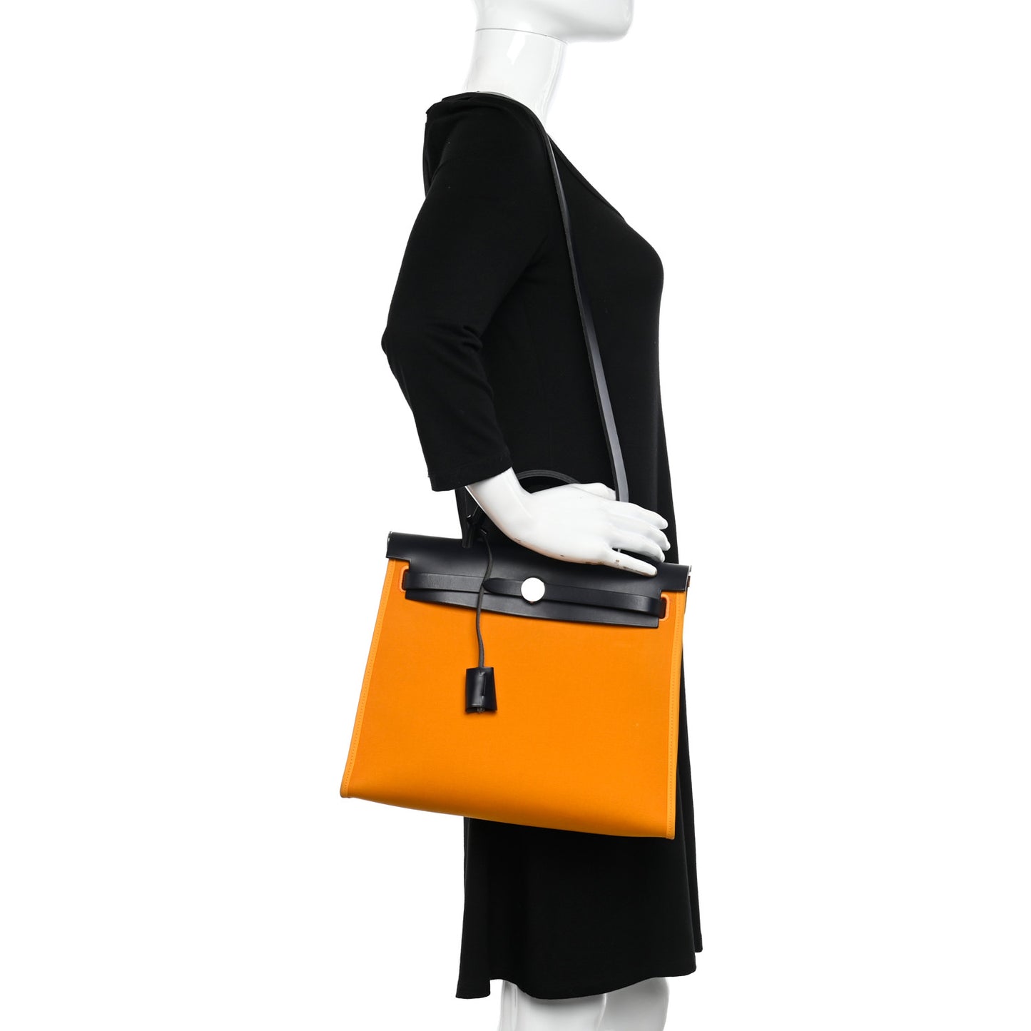 Vache Hunter Toile Herbag Zip 31 PM Jaune D'Or Bleu Izmir