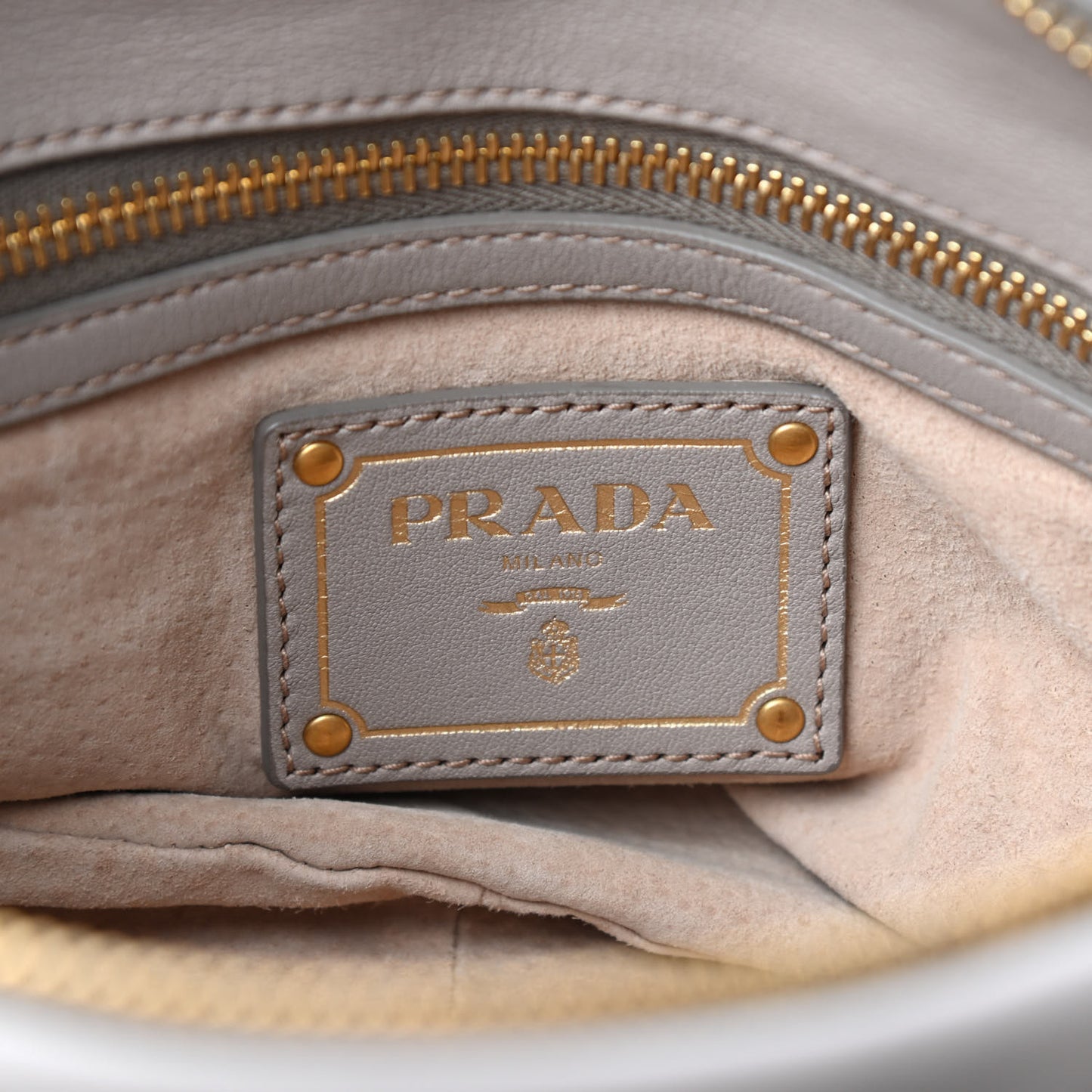Soft Calfskin Shopping Satchel Argilla