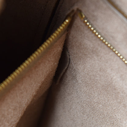 Celine Soft Grained Calfskin Sangle Bucket Bag Taupe 9 of 10