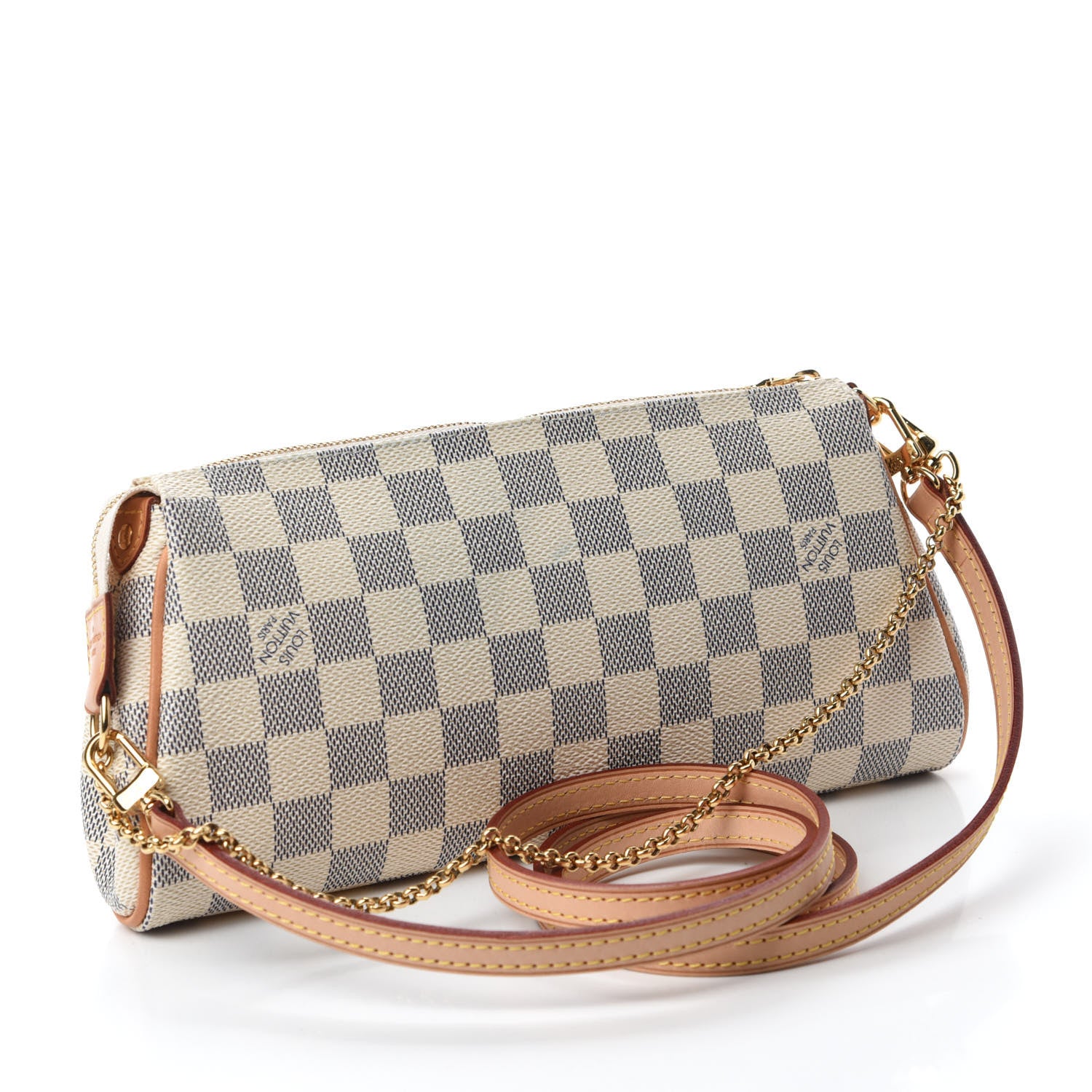 Louis Vuitton Damier Azur Eva Clutch 3 of 11