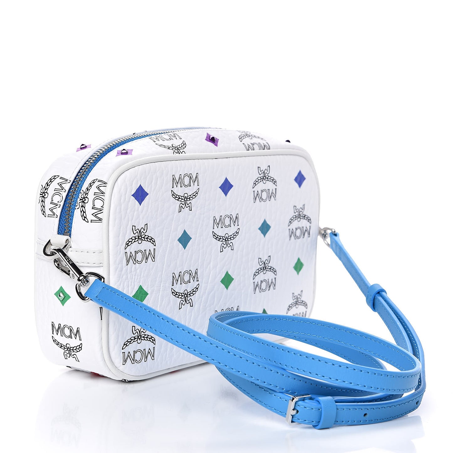 Skyoptic Visetos Spectrum Diamond Camera Bag White