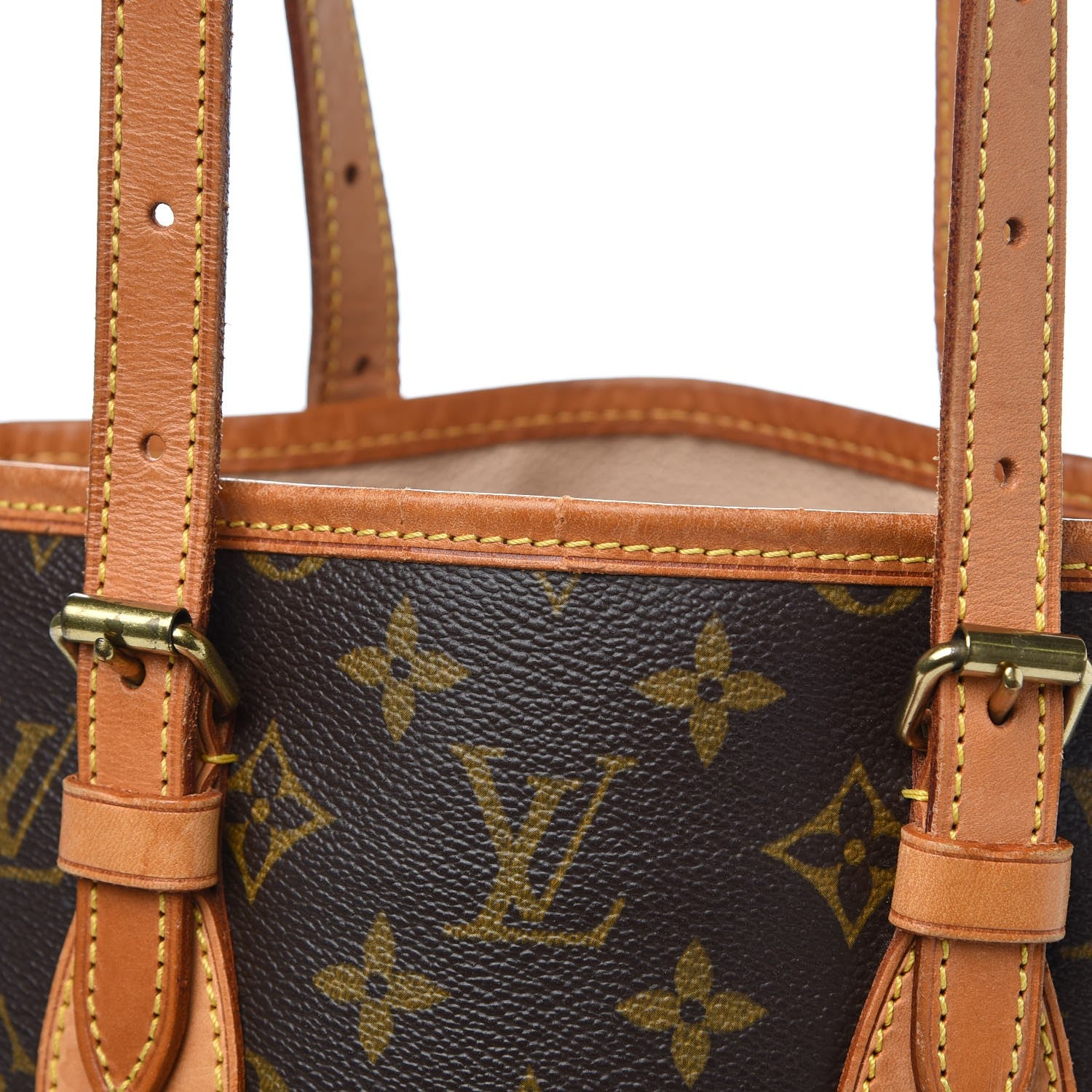 Louis Vuitton Monogram Petit Bucket 23 11 of 12