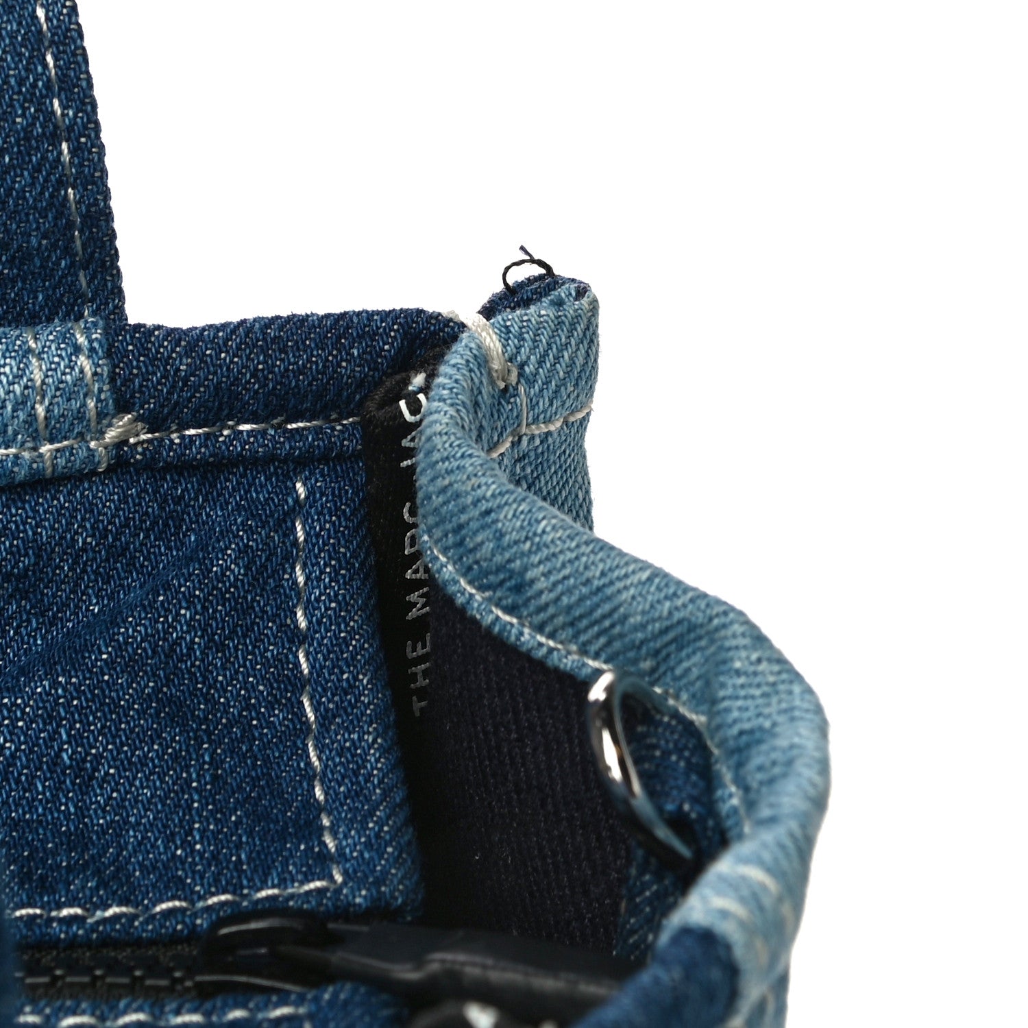 Marc Jacobs Denim Canvas Small Tote Bag Blue 11 of 11