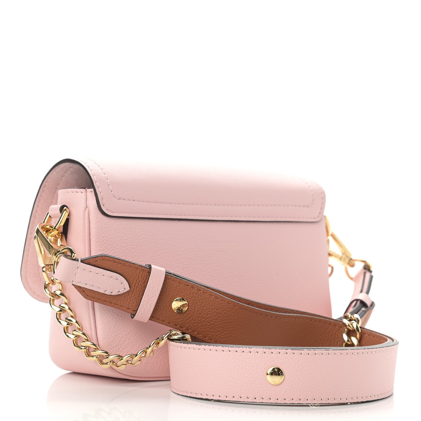 Grained Calfskin Lockme Tender Rose Water