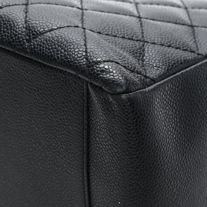 Chanel Caviar Quilted Grand Shopping Tote GST Black 10 of 12