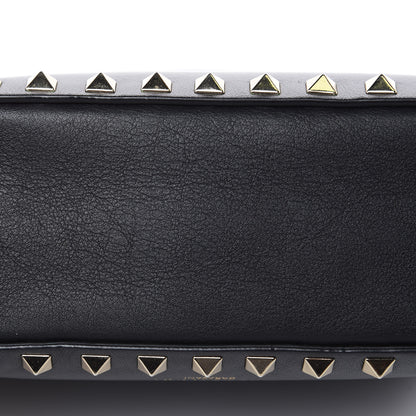 Valentino Garavani Calfskin Rockstud Camera Crossbody Bag Black 9 of 11