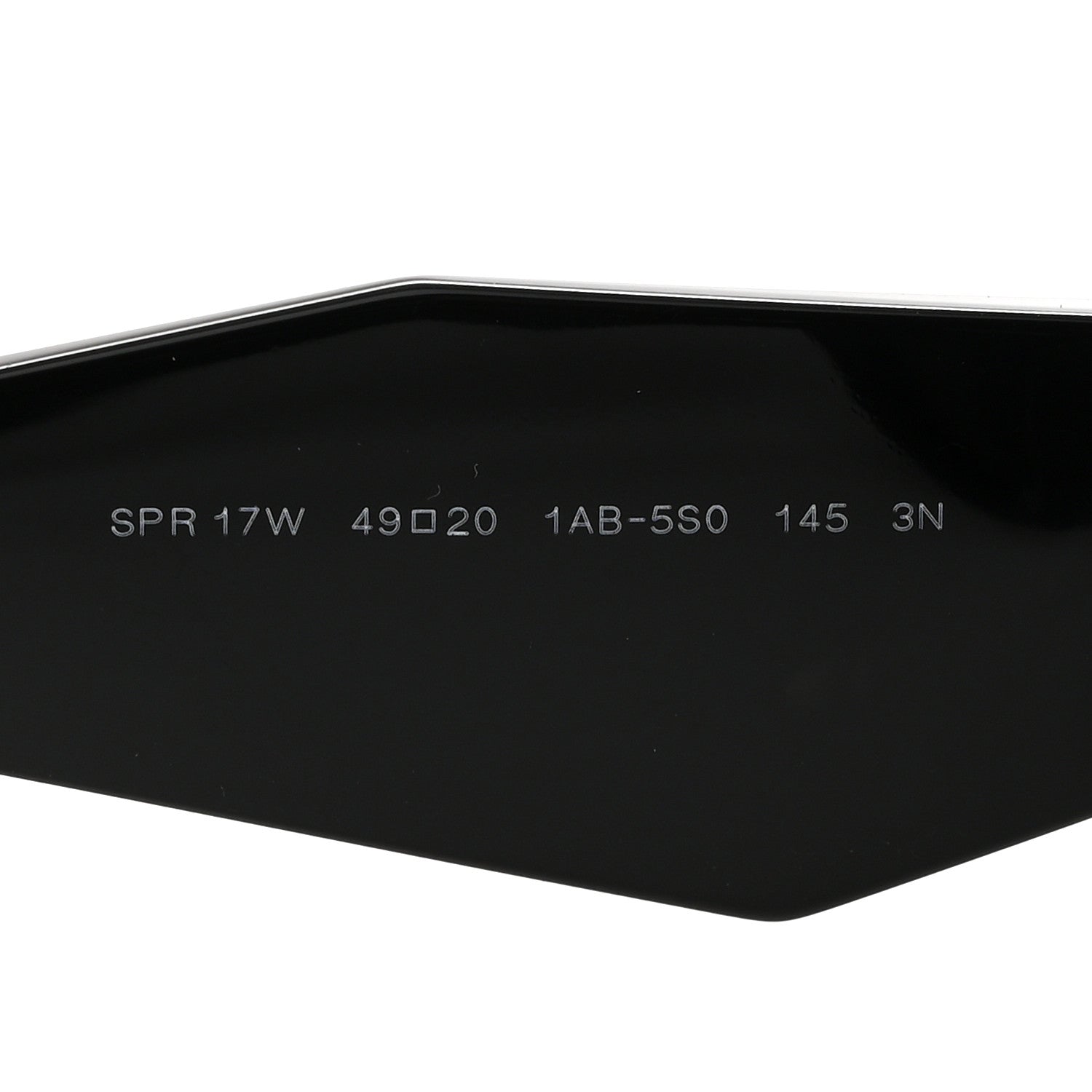 Prada Acetate Symbole Sunglasses SPR 17W Black 6 of 8