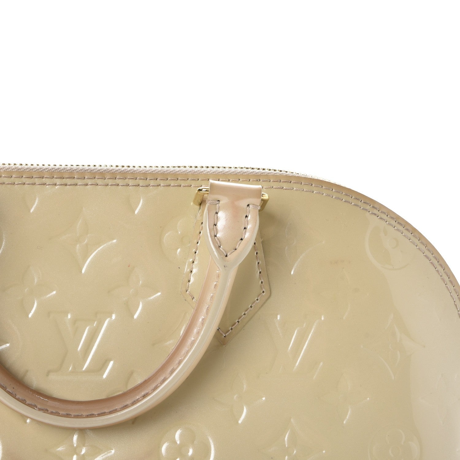 Louis Vuitton Vernis Alma PM Blanc Corail 12 of 28