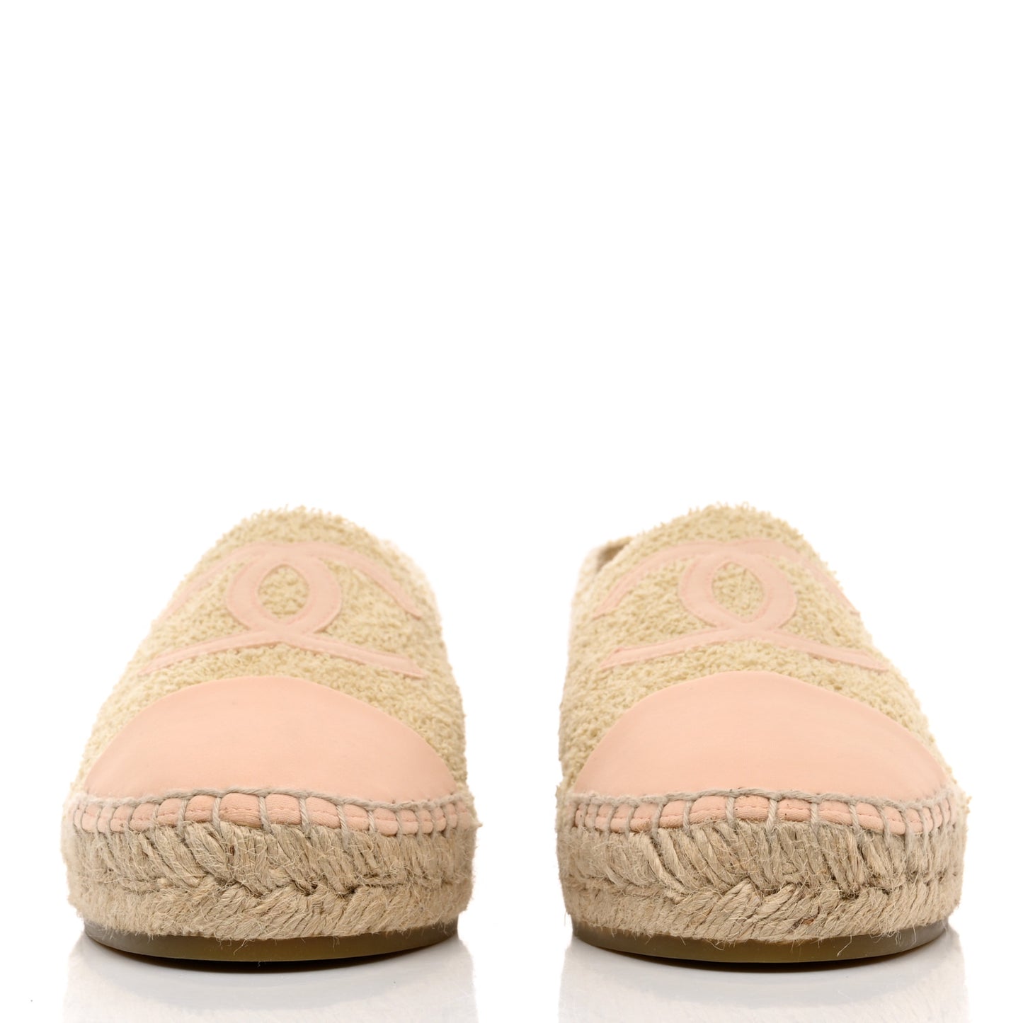 Fabric CC Espadrilles 40 Ecru Light Beige