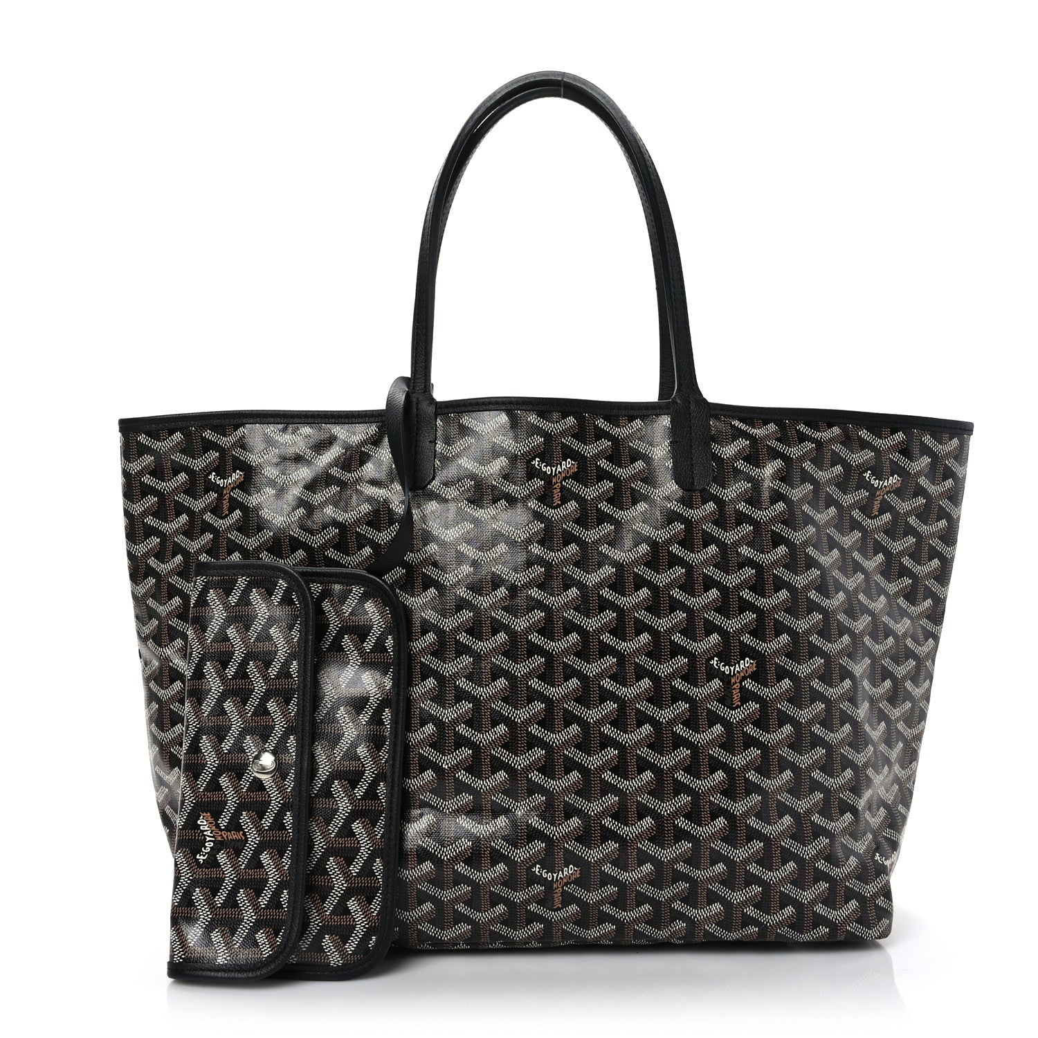 Goyard Goyardine Saint Louis PM Black 1 of 10
