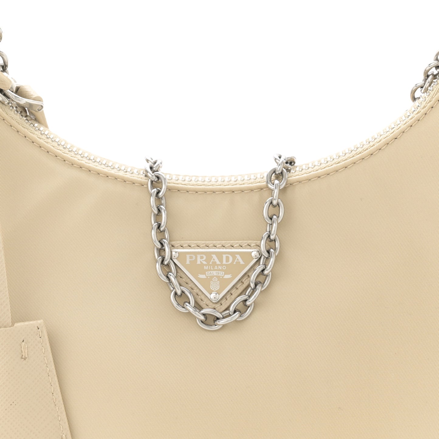 Re-Nylon Saffiano Re-Edition 2005 Shoulder Bag Deserto