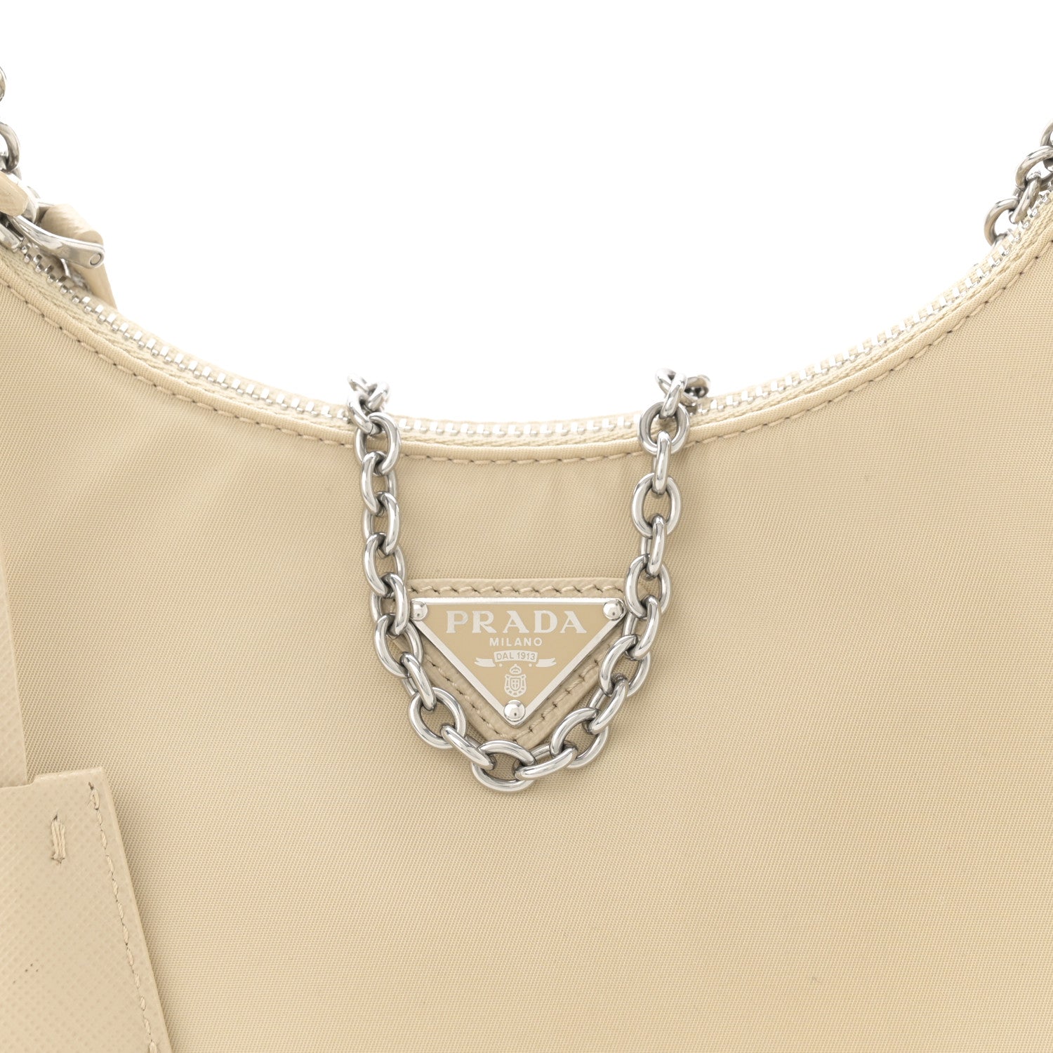 Prada Re-Nylon Saffiano Re-Edition 2005 Shoulder Bag Deserto 8 of 11
