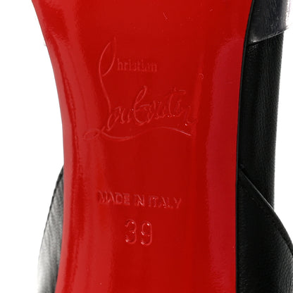 Christian Louboutin Calfskin PVC Multimiss 100 Pumps 39 Black 7 of 8
