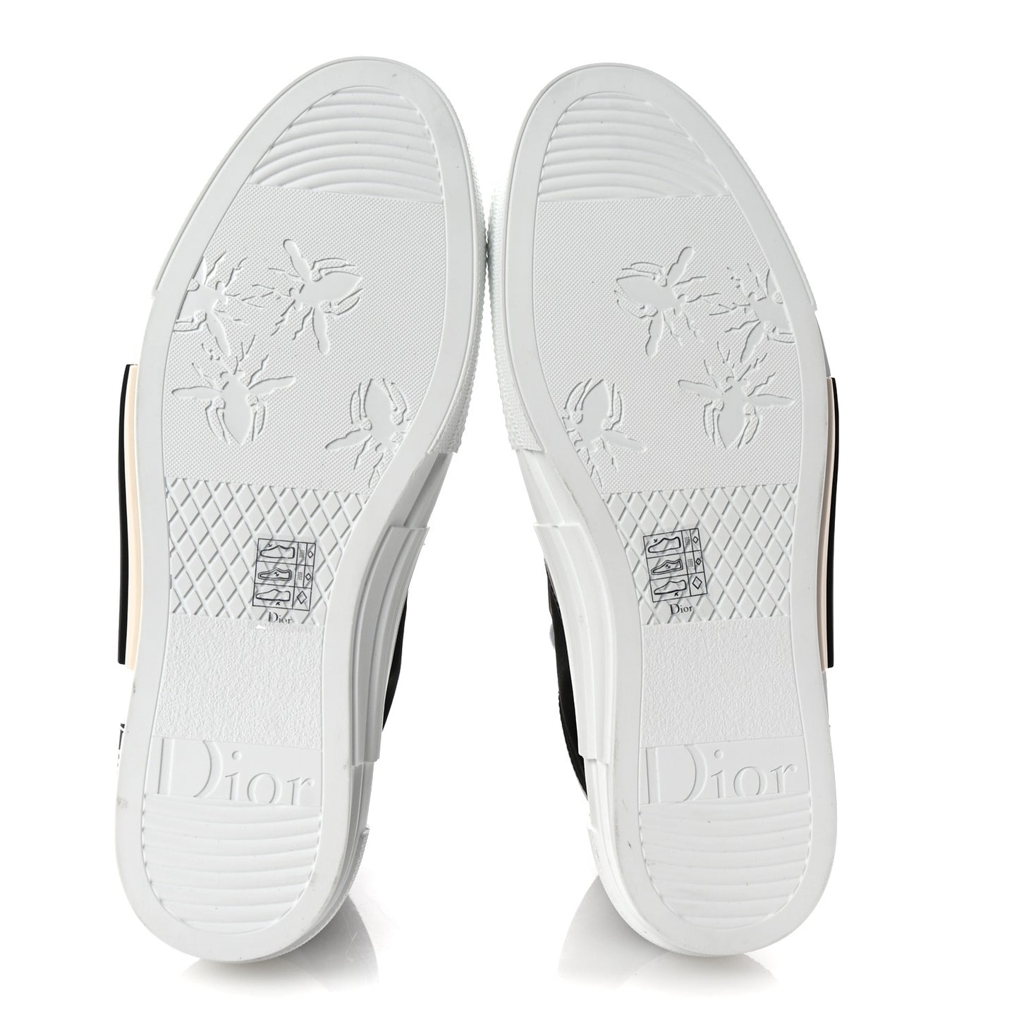 Nylon Calfskin Mens B23 High Top Sneakers 42 Black