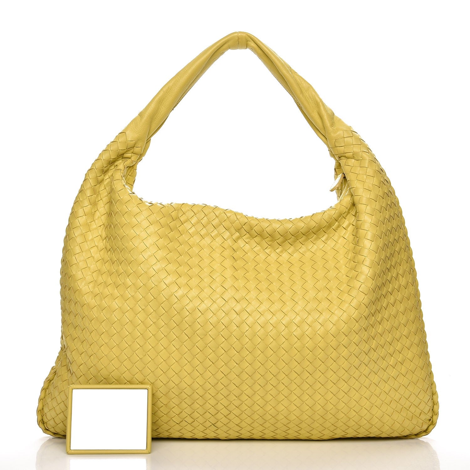 Bottega Veneta Nappa Intrecciato Maxi Veneta Hobo Yellow 9 of 12