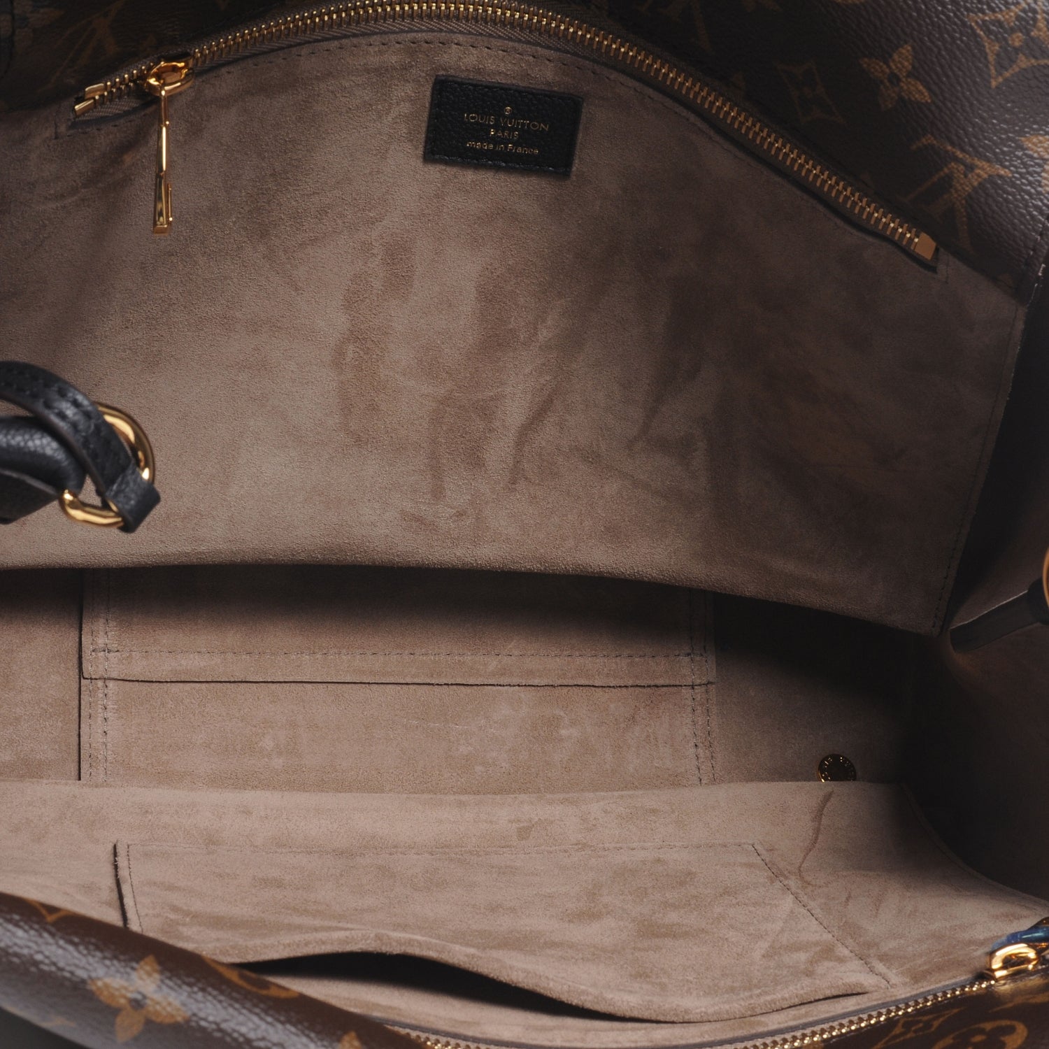 Louis Vuitton Monogram Tote W PM Black 6 of 8