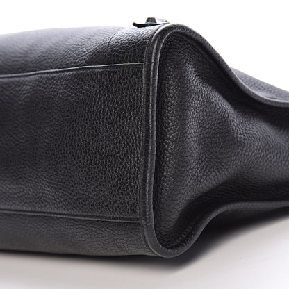 Balenciaga Vibrato Calfskin Classic Silver Hardware City Black 9 of 10
