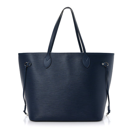 Louis Vuitton Epi Neverfull MM Indigo 1 of 8