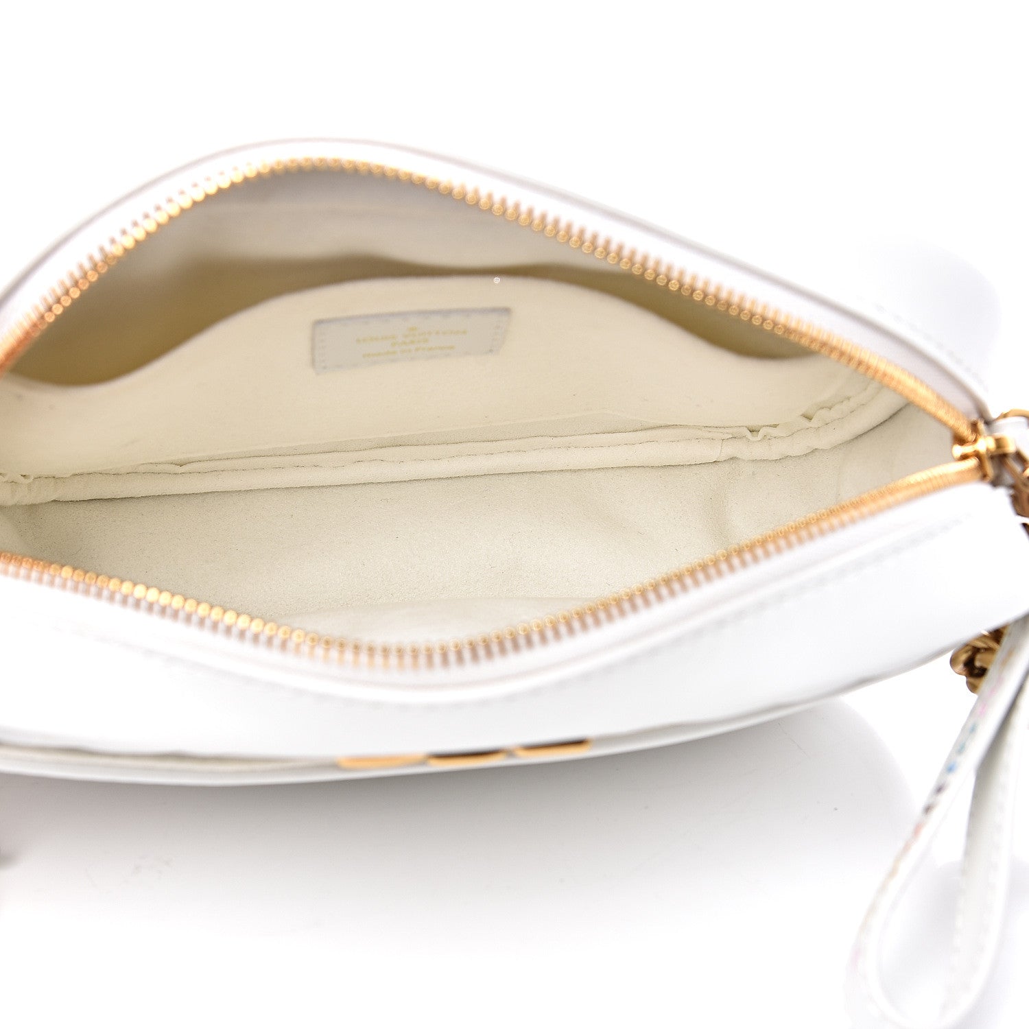 Louis Vuitton Calfskin New Wave Camera Bag White 4 of 10