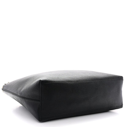 Valentino Garavani Grained Calfskin Rockstud Shoulder Tote Black 4 of 13