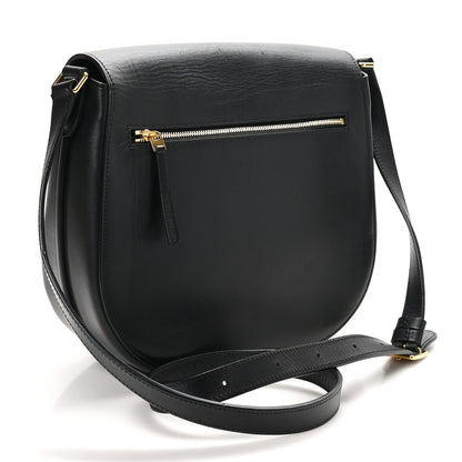 Celine Satin Calfskin Medium Trotteur Black 3 of 11