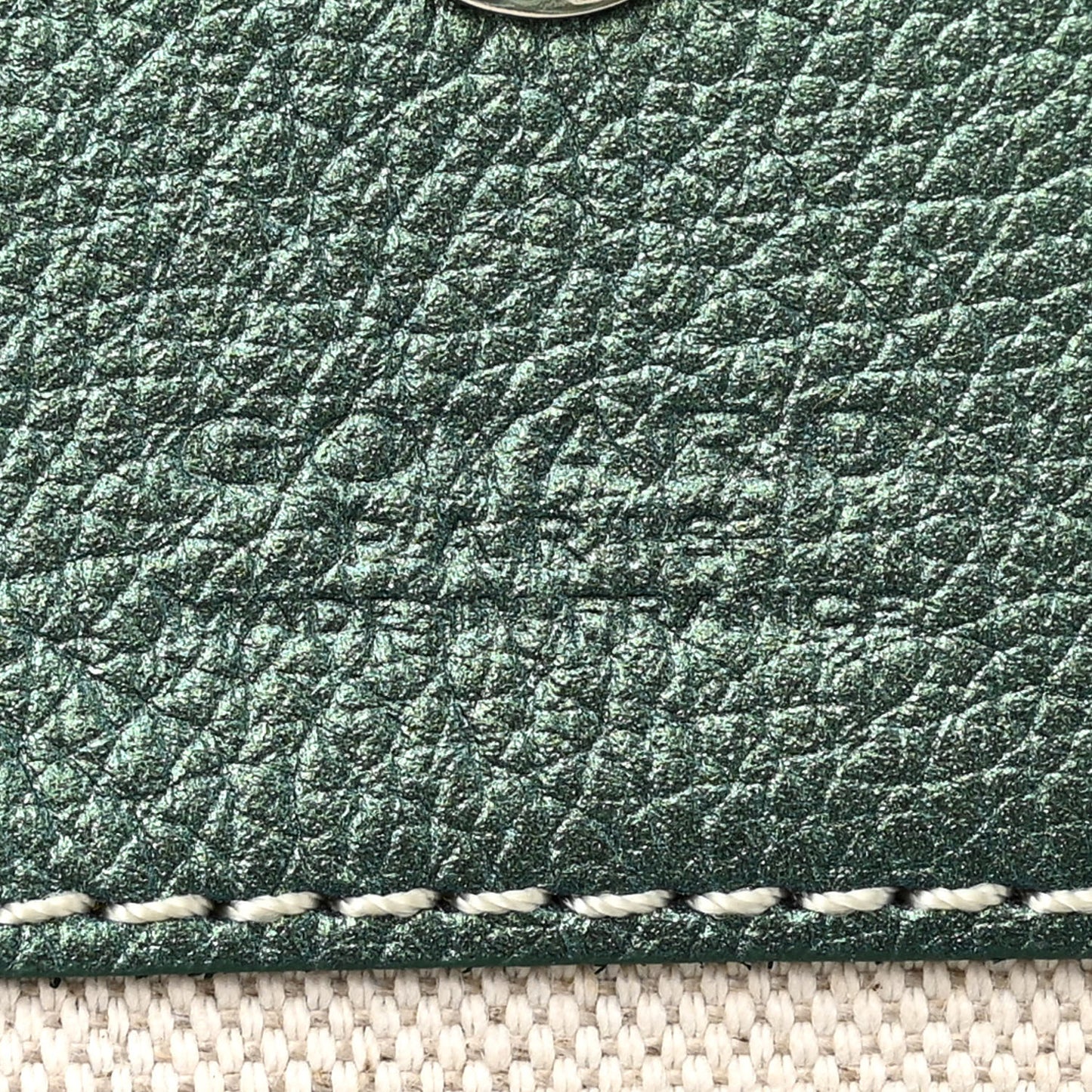 Goyardine Boheme Hobo Pearly Green