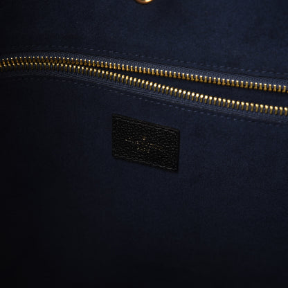 Louis Vuitton Empreinte Monogram Giant Neverfull MM Black 8 of 10