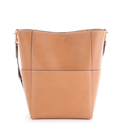 Celine Natural Calfskin Sangle Bucket Bag Light Camel 1 of 6