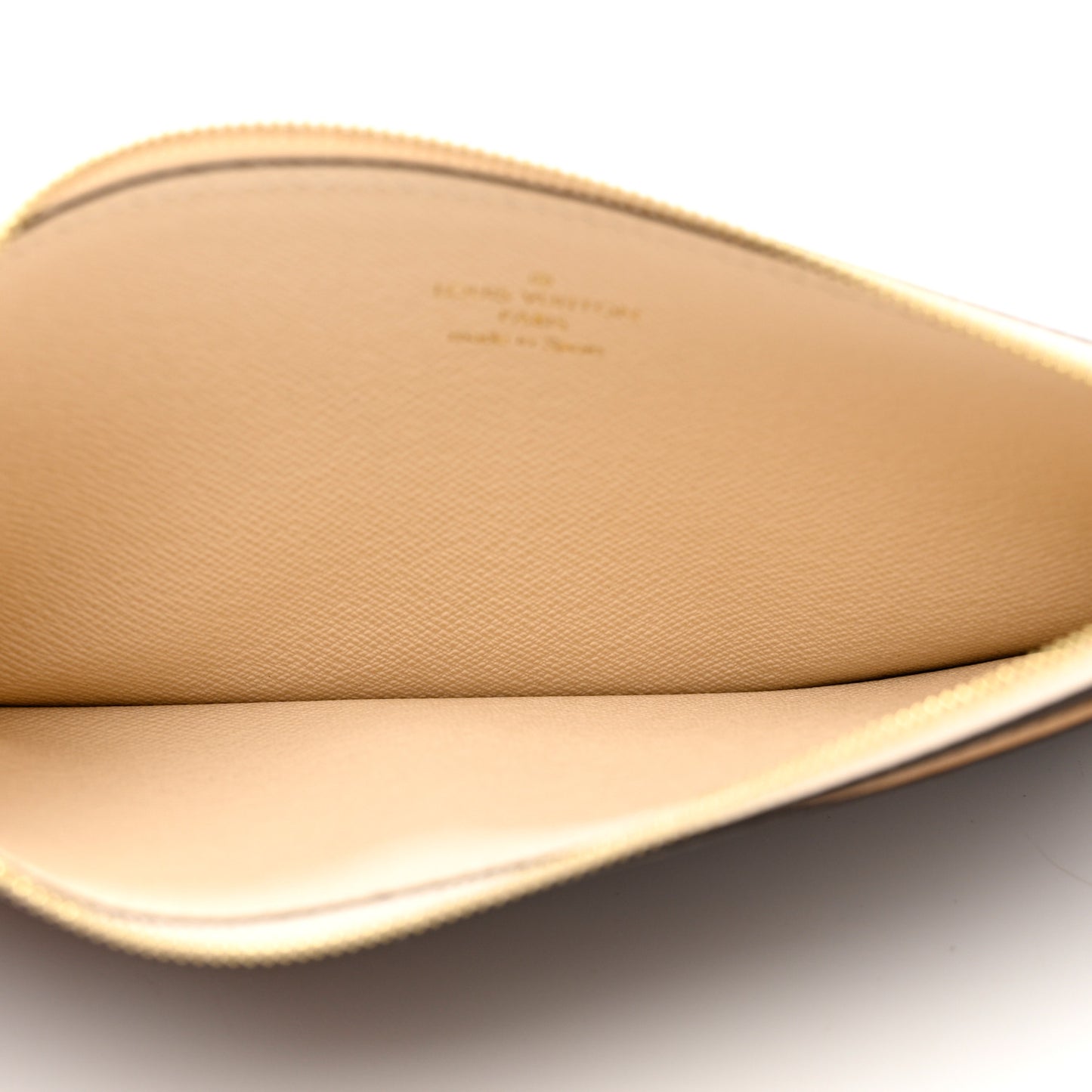 Damier Ebene Slim Purse Cream
