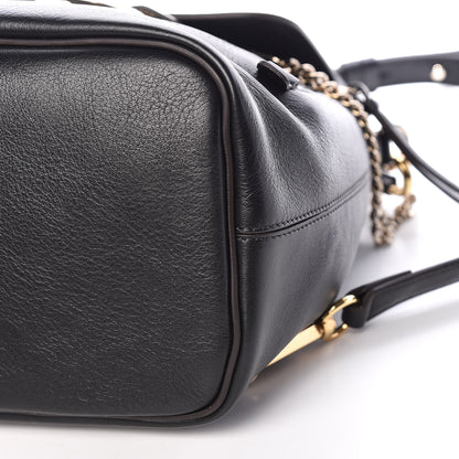 Chloe Suede Calfskin Small Faye Backpack Black 12 of 12
