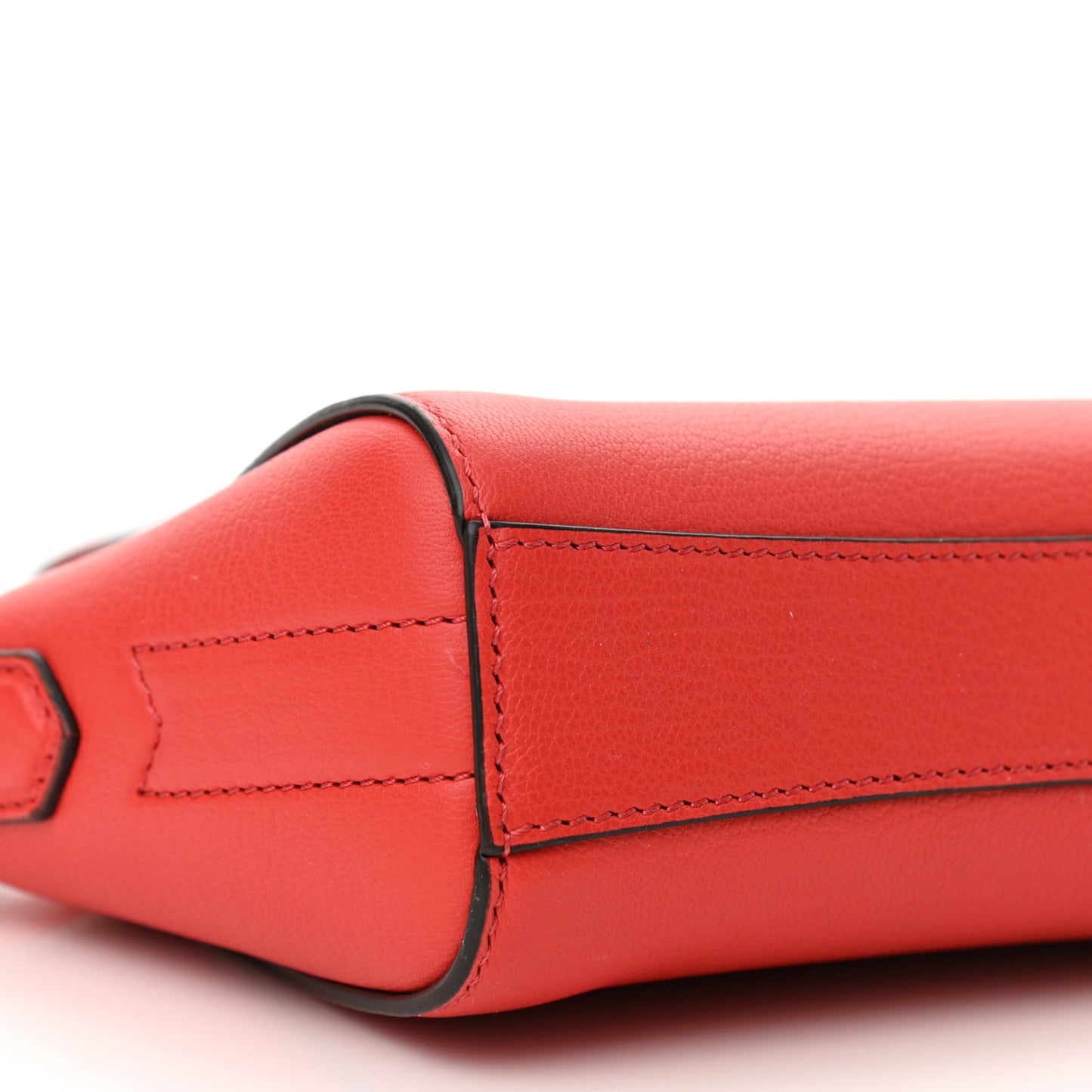 Sugar Goatskin Nano Antigona Light Red