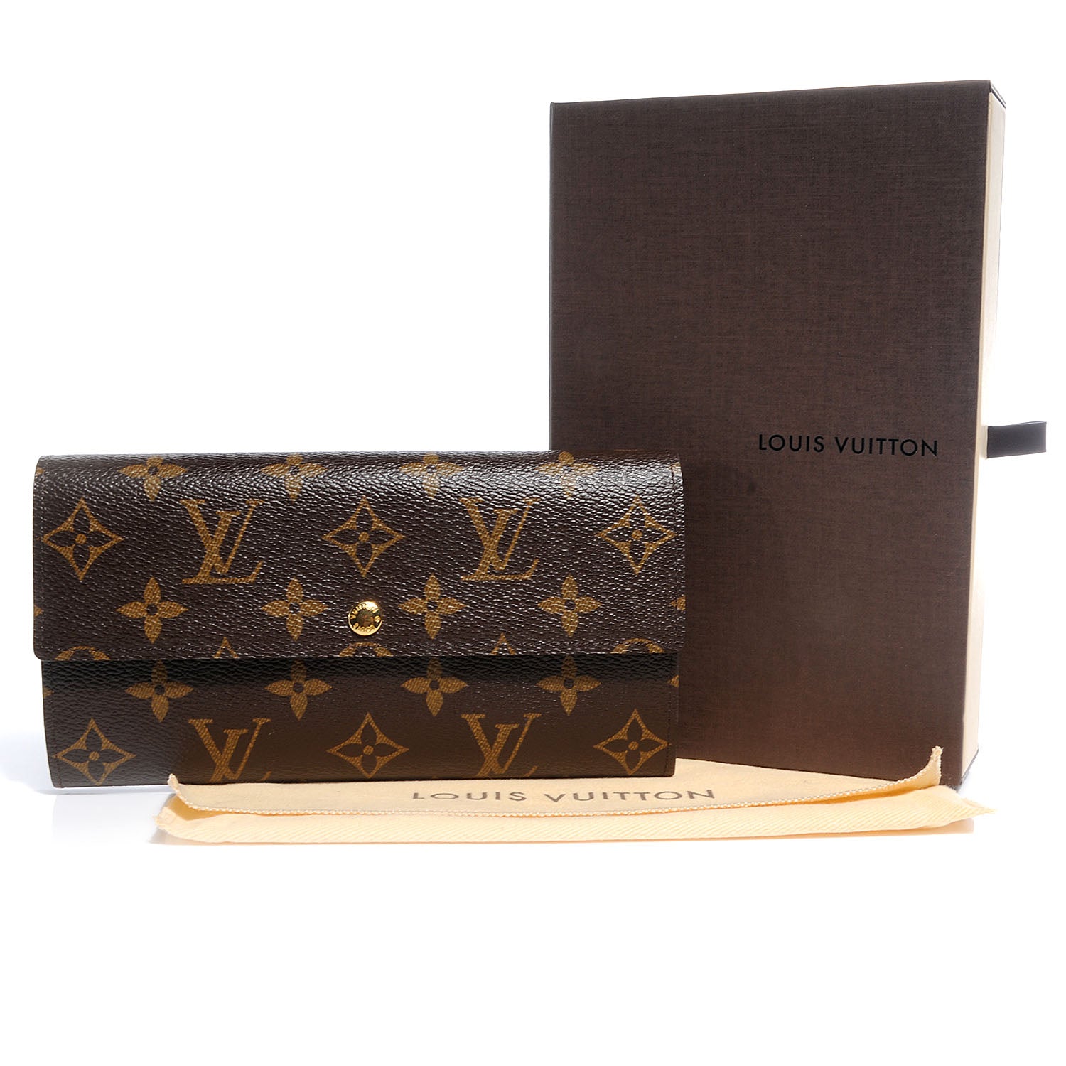 Louis Vuitton Monogram Sarah Wallet 5 of 9