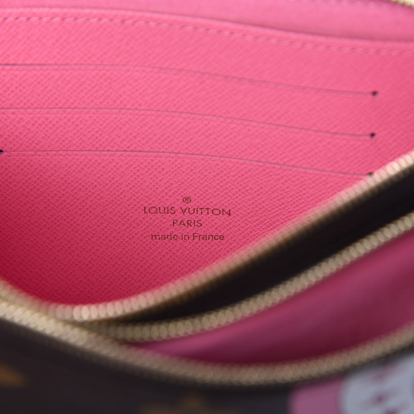 Monogram 2019 Christmas Animation Double Zip Pochette