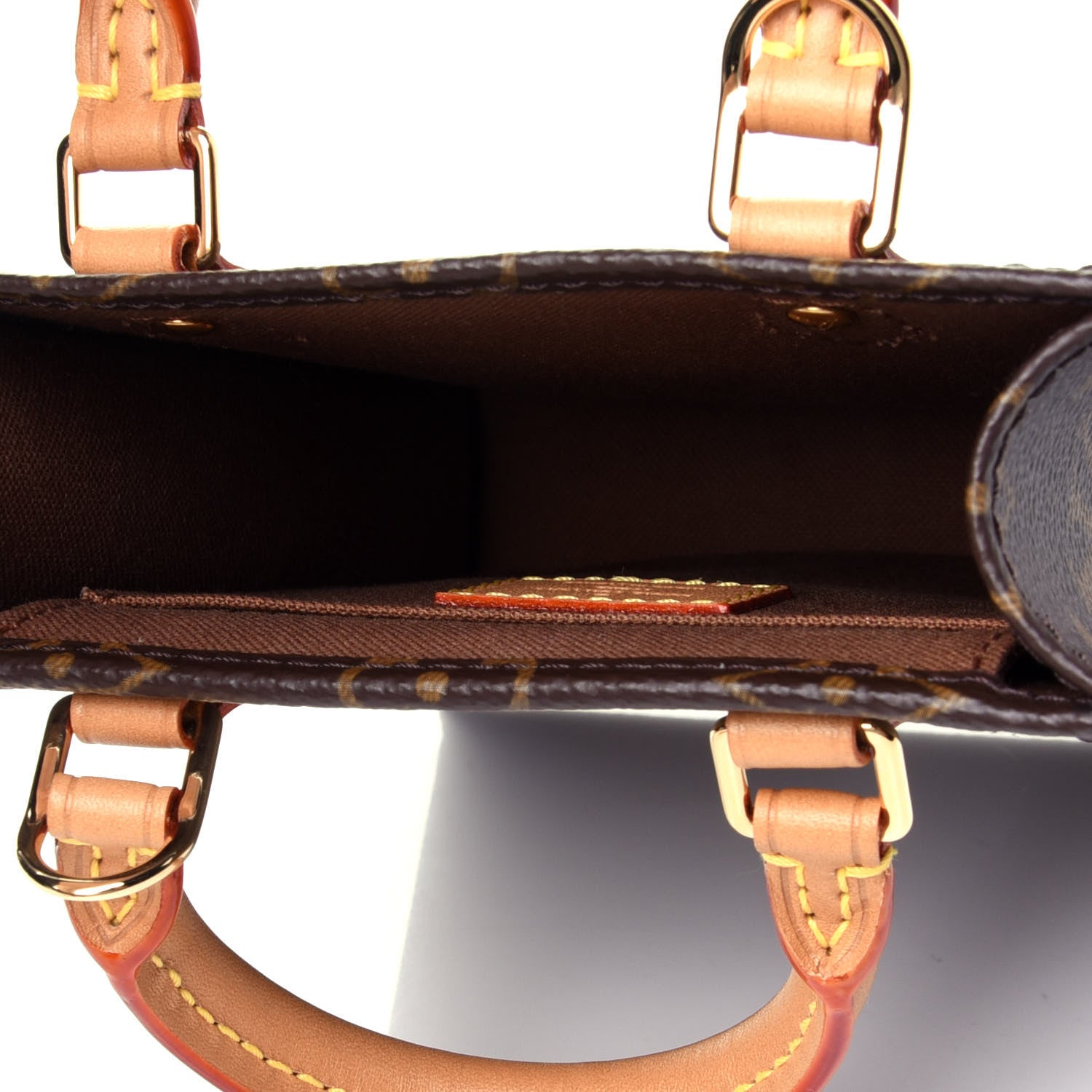Louis Vuitton Monogram Petit Sac Plat 4 of 4