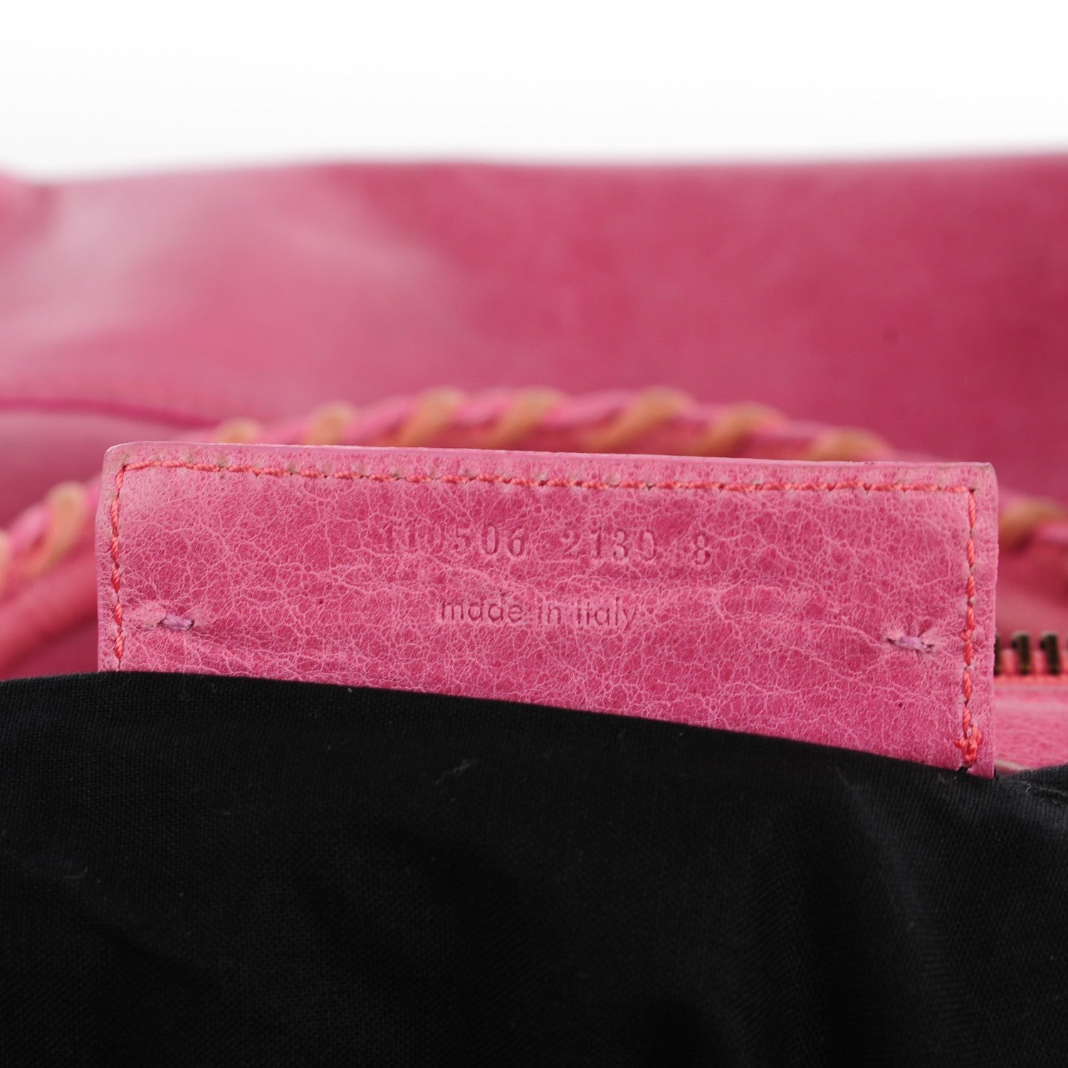 Balenciaga Agneau Classic Hardware Weekender Bubblegum 8 of 10