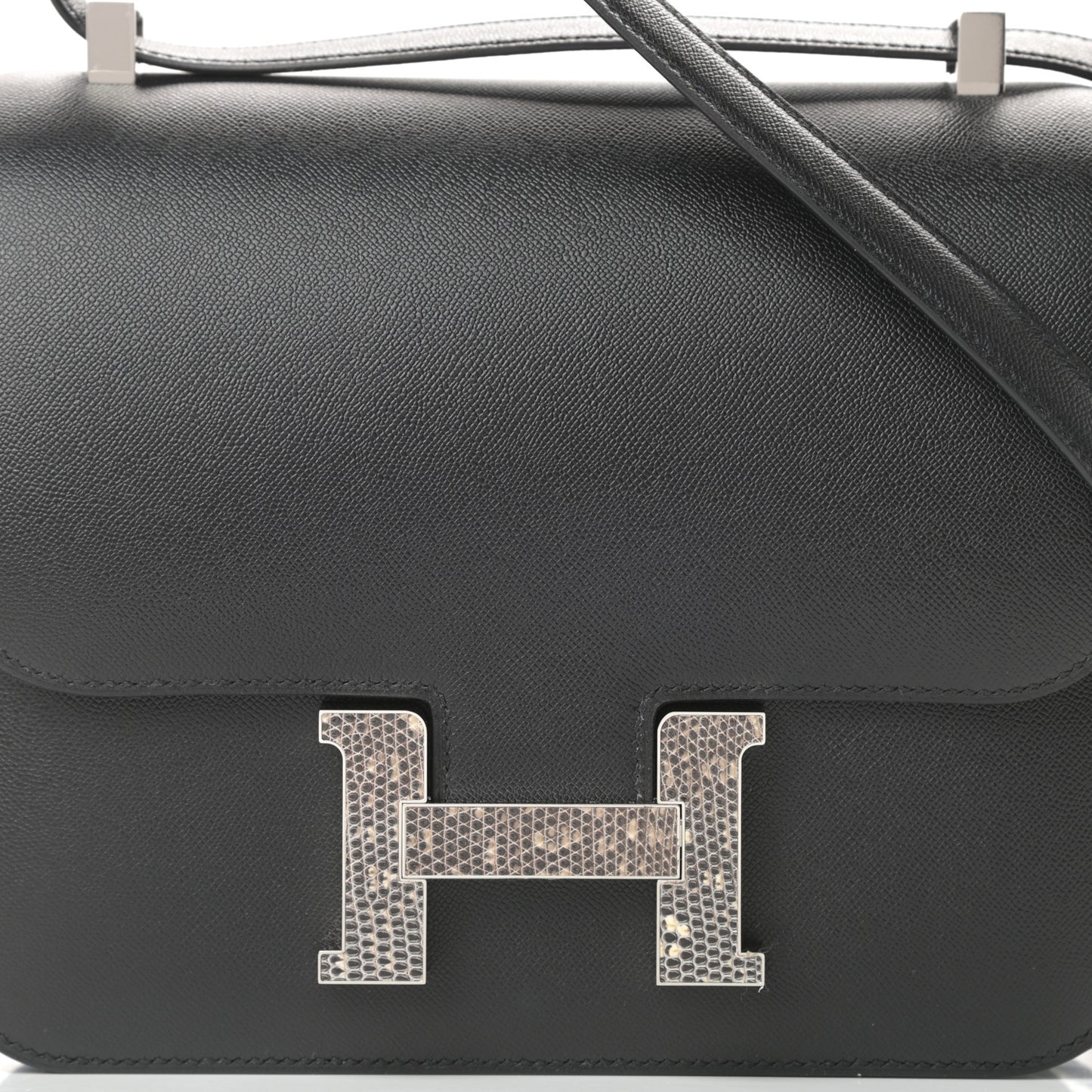 Grained Monsieur Lizard Constance 24 Black Ombre