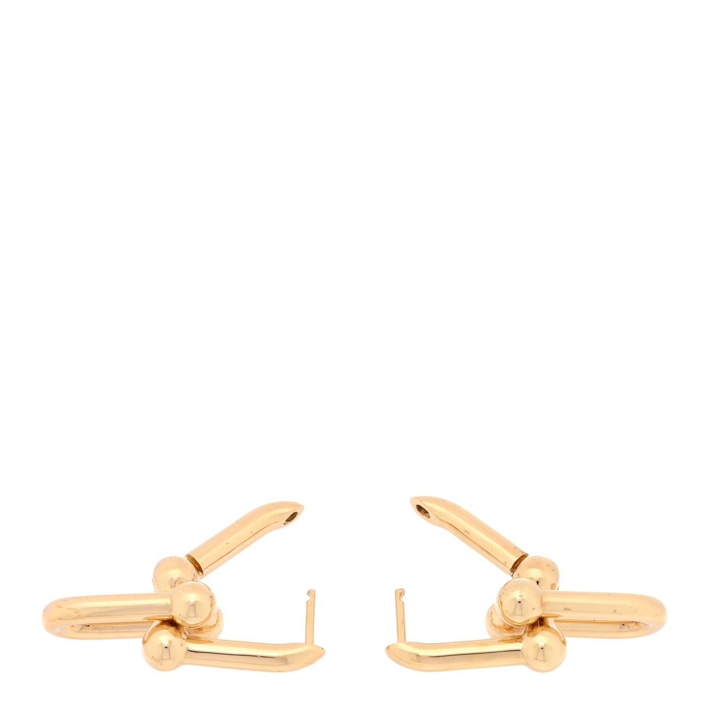18K Yellow Gold Medium HardWear Link Earrings
