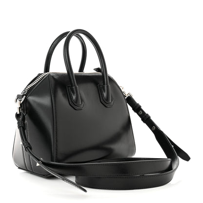 Givenchy Shiny Lord Calfskin Mini Antigona Black 3 of 10